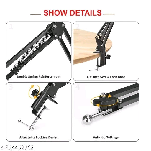 Super Mobile Stand 360 Degree Rotate Tripod For Cooking Videos...