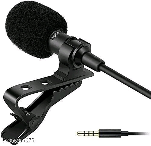 Ultimate 3.5mm Clip Collar Mic for YouTube, Collar Mike for Voice