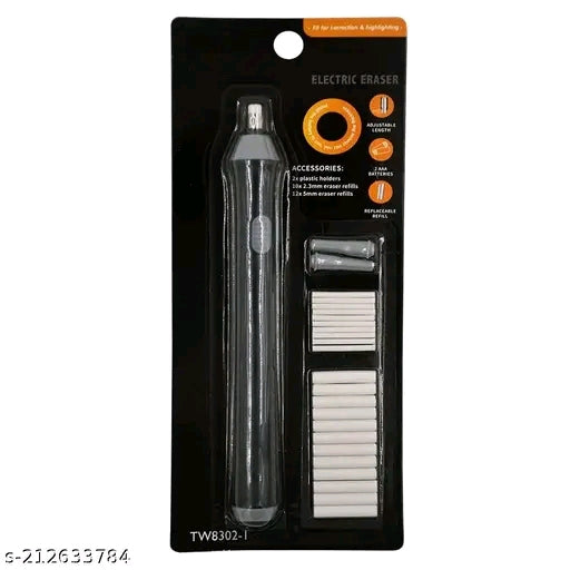 Qatalitic Slim Electric Eraser, Automatic Operated Eraser,