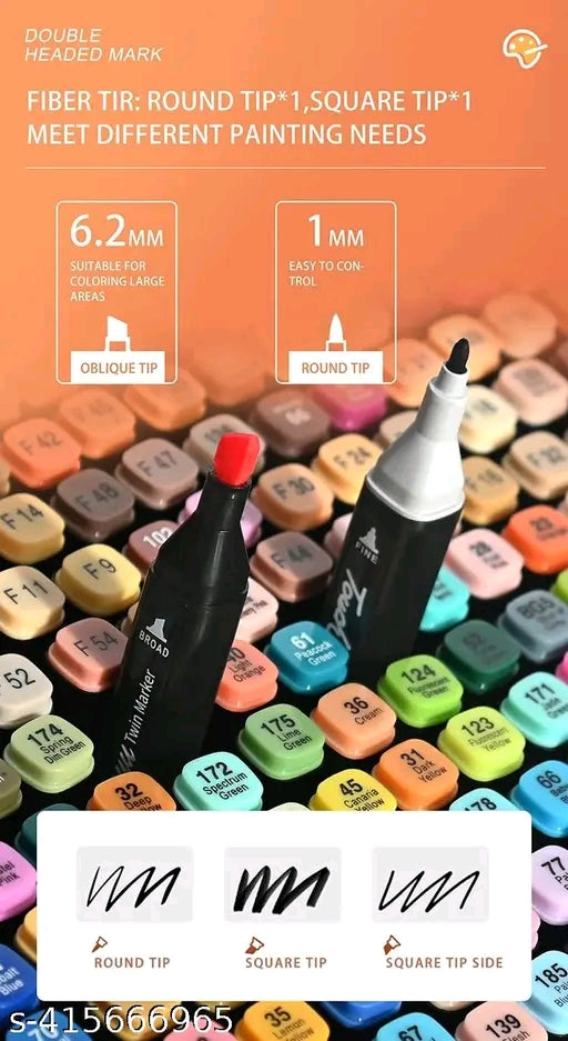SKY VILLA 24 Pcs Dual Tip

Alcohol Markers Set, Non-Toxic